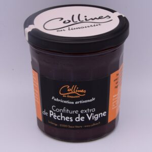 confiture extra de pêches de vigne