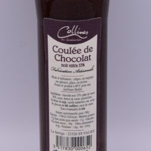 coulée de chocolat