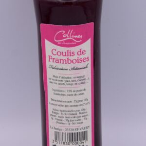 coulis de framboise