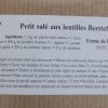 Lentilles Beluga