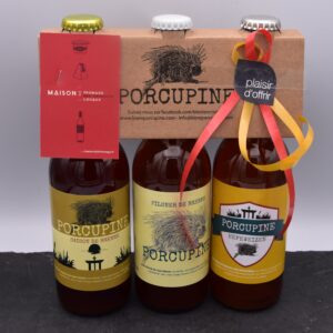 Coffret 3 bières Porcupine