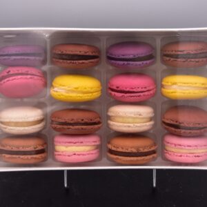 Assortiment 16 macarons