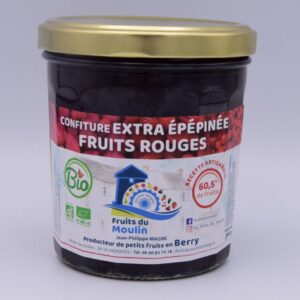 Confitures  fruits rouges 360g