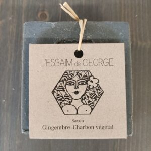 Savon Gingembre Charbon végétal
