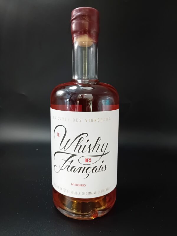 WHISKY vieillit en fût de reuilly