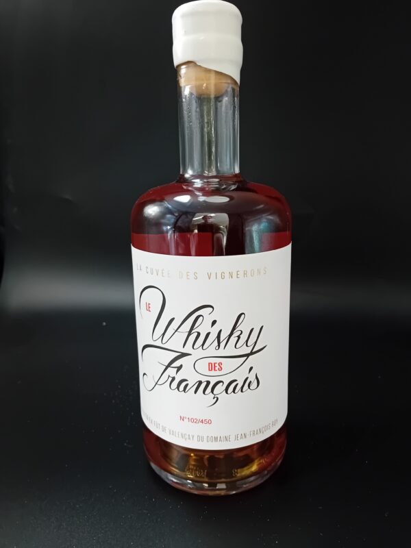 WHISKY vieillit en fût de Valencay