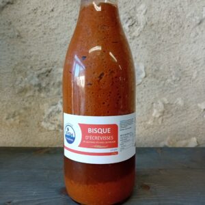 BISQUE D'ECREVISSES pêchées en Brenne