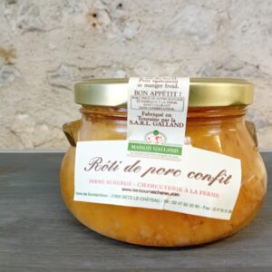 RÔTI DE PORC CONFIT