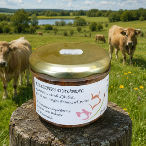 Rillettes de bœuf de race AUBRAC