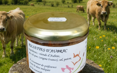 RILLETTES DE BOEUF DE RACE AUBRAC